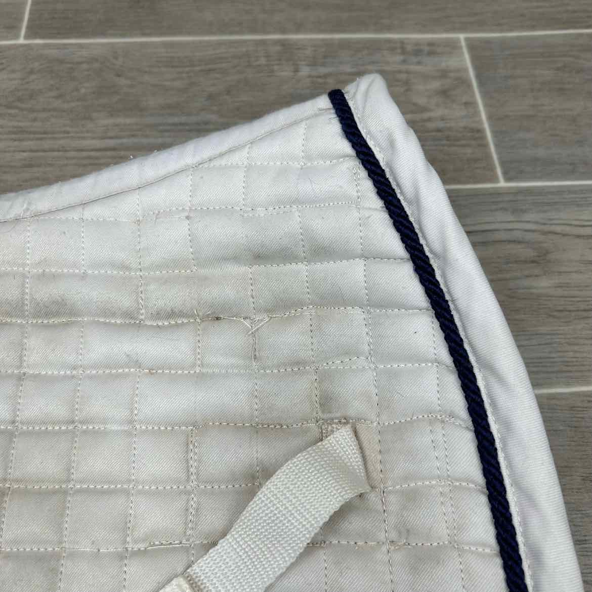 Hulsebos Dressage Saddle Pad, White