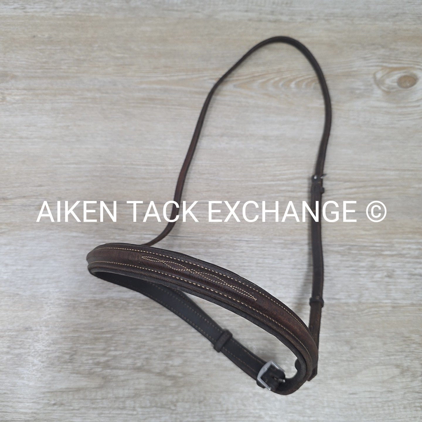 BARGAIN BUNDLE: 2 Edgewood Fancy Stitched Nosebands, Brown, Size Full
