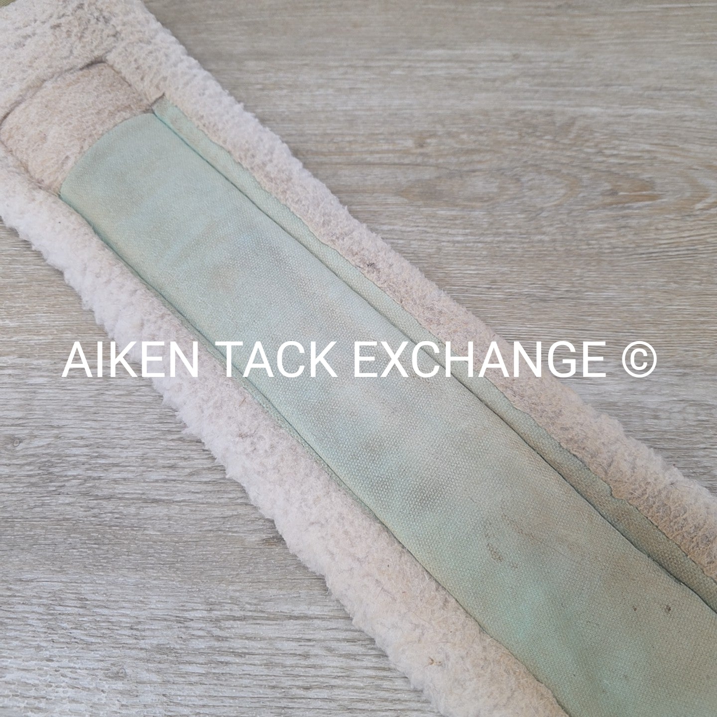 HFP Fleece Girth with Double End Elastic, Brown, 46"