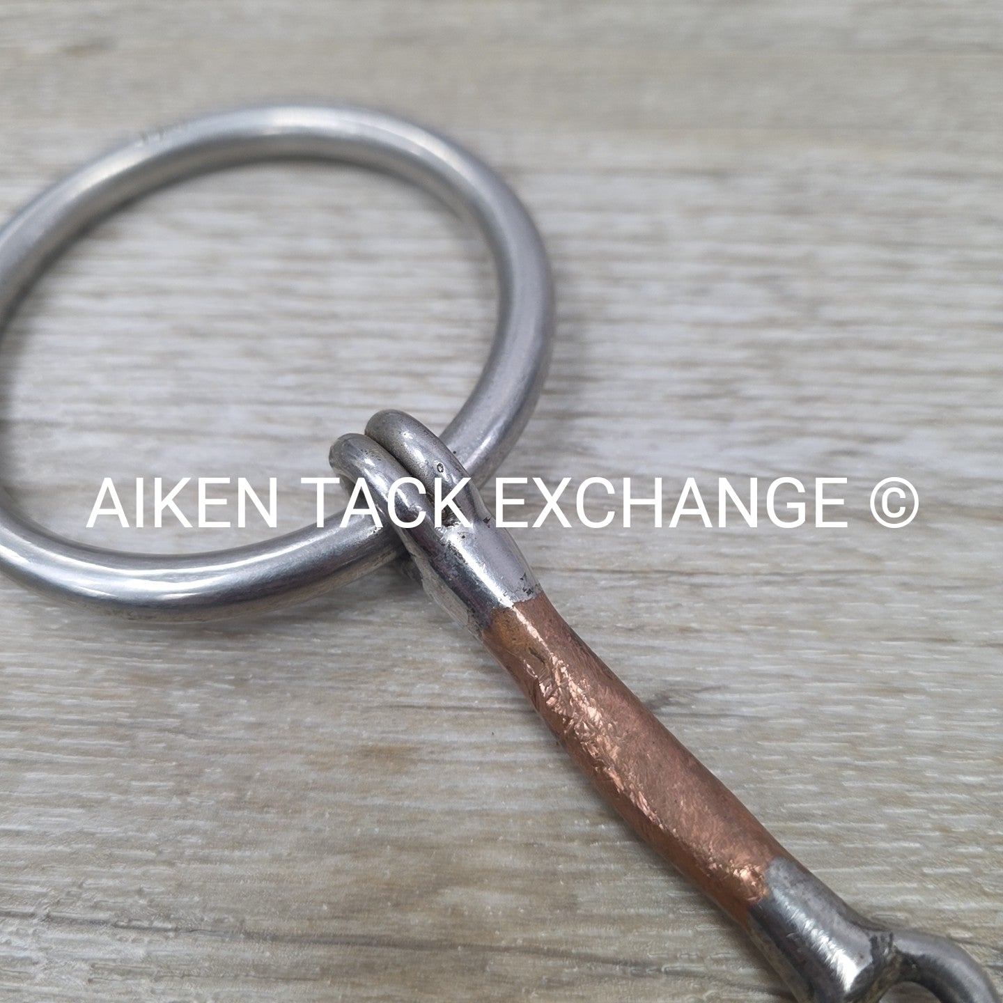 Reinsman 123 Traditional Single Joint Loose Ring Bit 5" (Has Chew Marks)