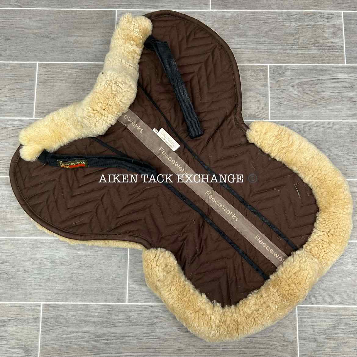 Fleeceworks FXK Rolled Edge Sheepskin Half Pad