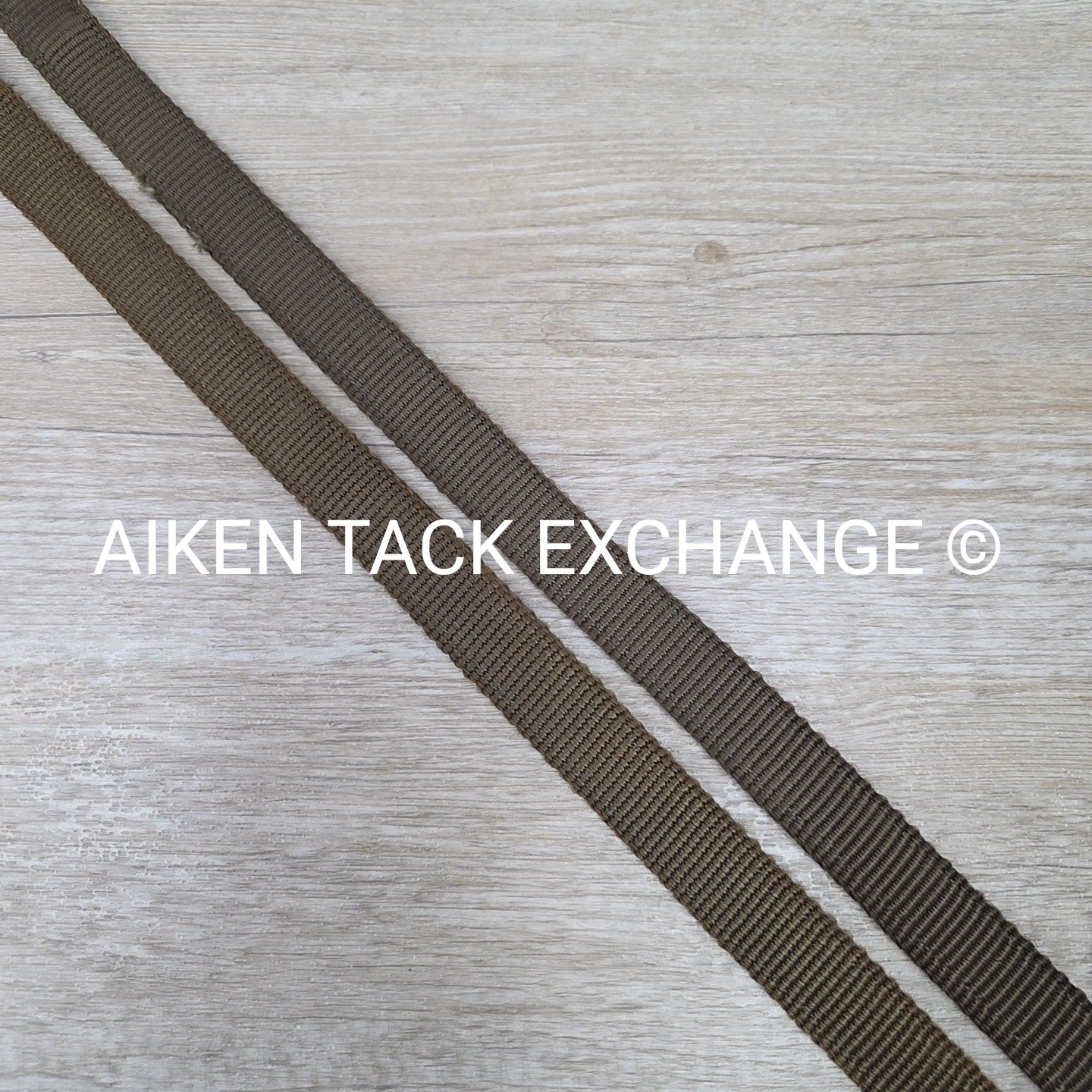 Nylon Stirrup Straps, Brown, 52"