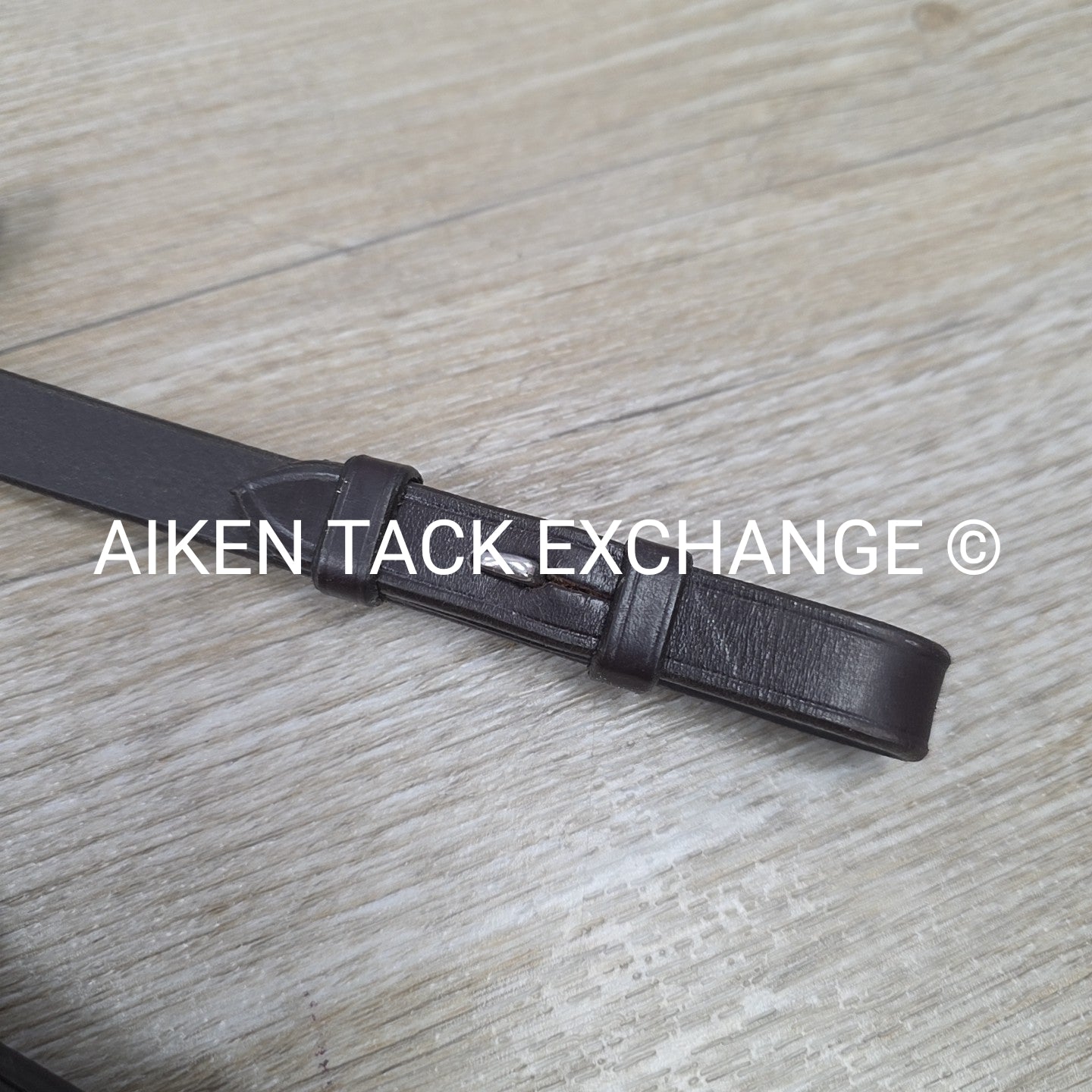 Schockemohle Rubber Reins, Brown, 56"