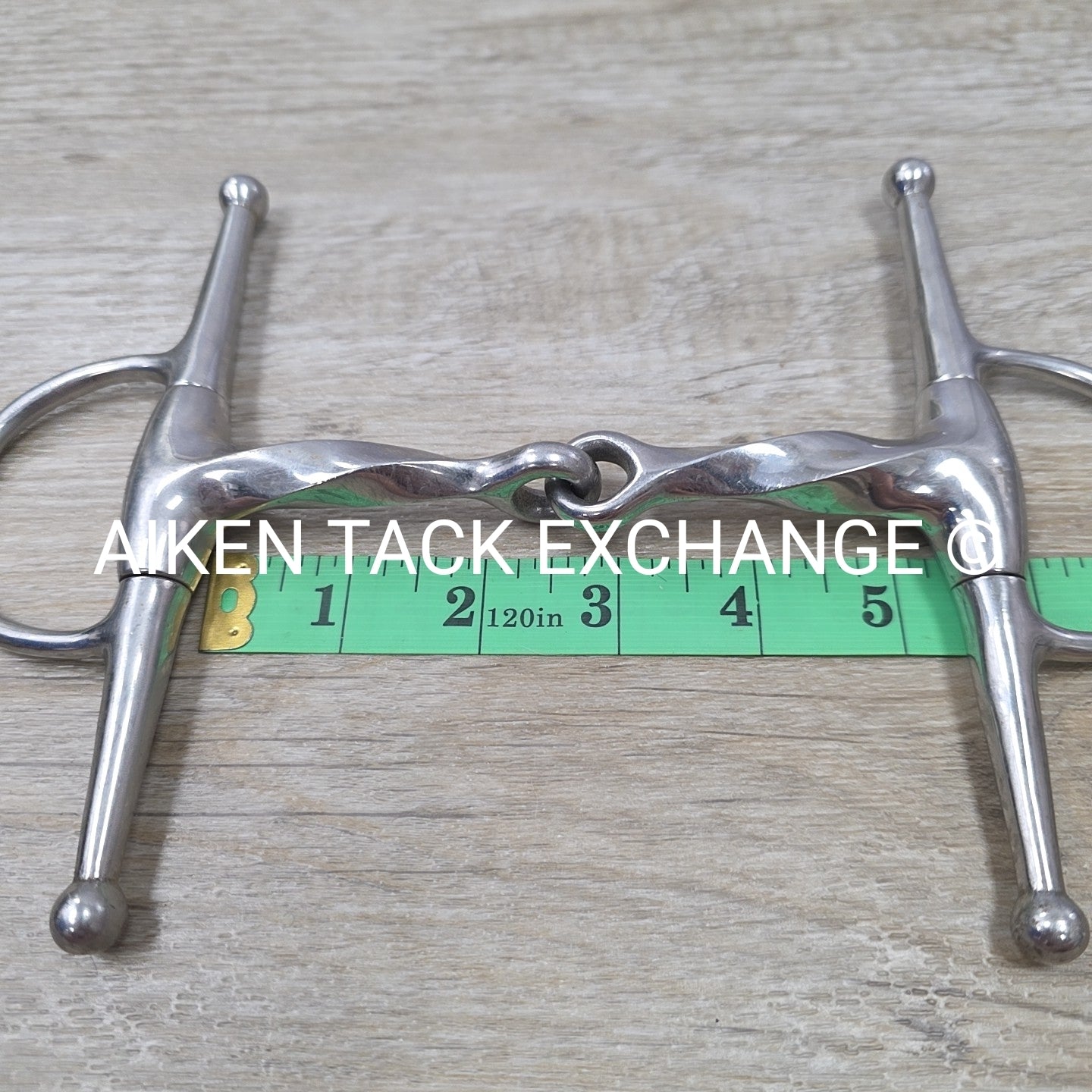 Korsteel Metalab Single Joint Twisted Full Cheek Bit 5"