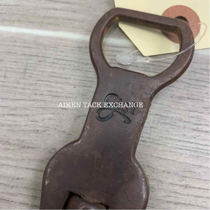 Classic Equine Gist Copper Dogbone Twisted Shanked Bit 5.5"