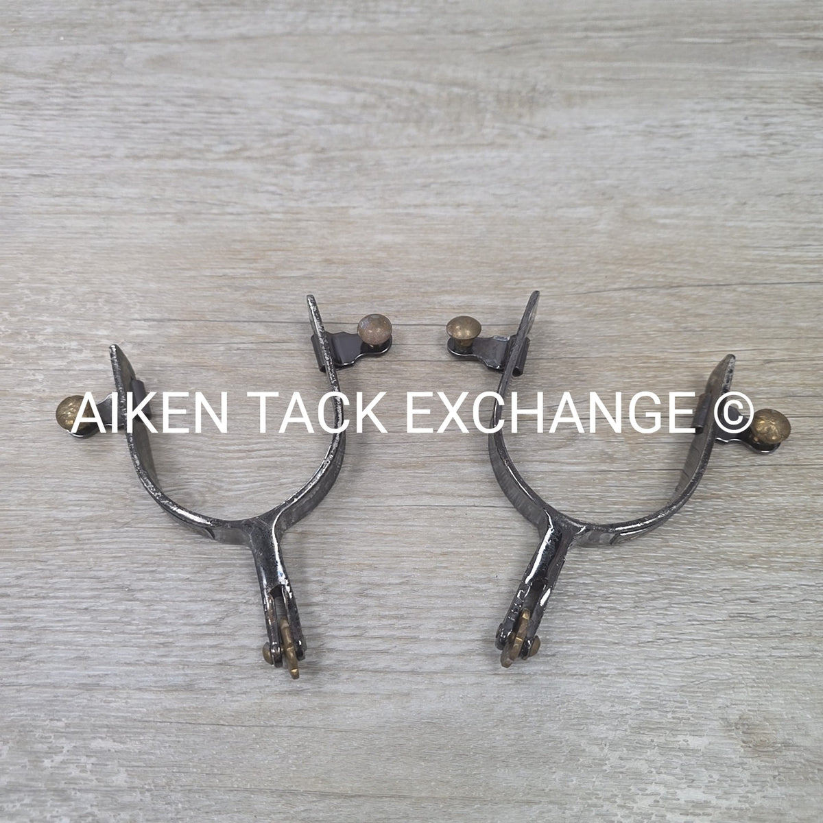 Western Rowel Spurs, No Straps