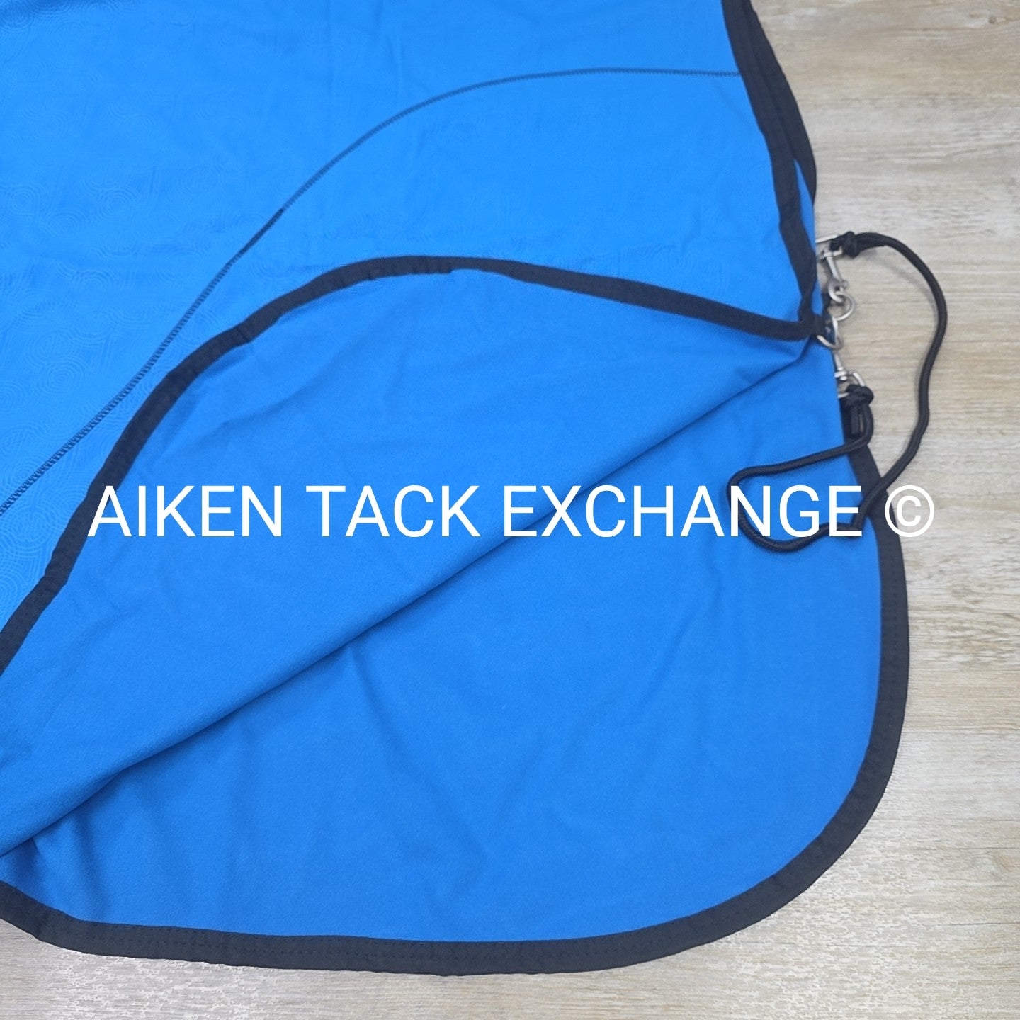 Fenwick Equestrian Softshell Therapeutic Bamboo Blanket, Blue, Size 78"