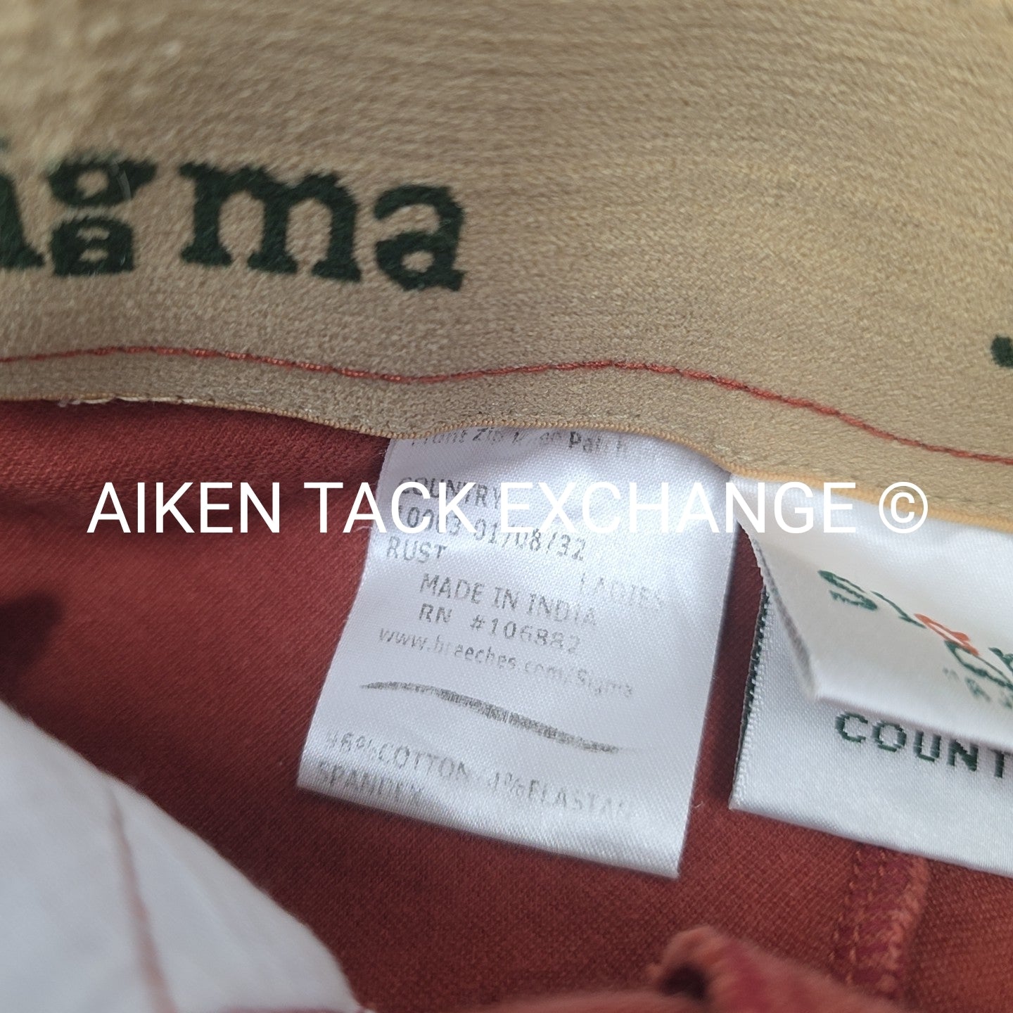 BARGAIN BUNDLE: 1 Pair Cotton Naturals, 1 Pair Sigma, Size 32 Long