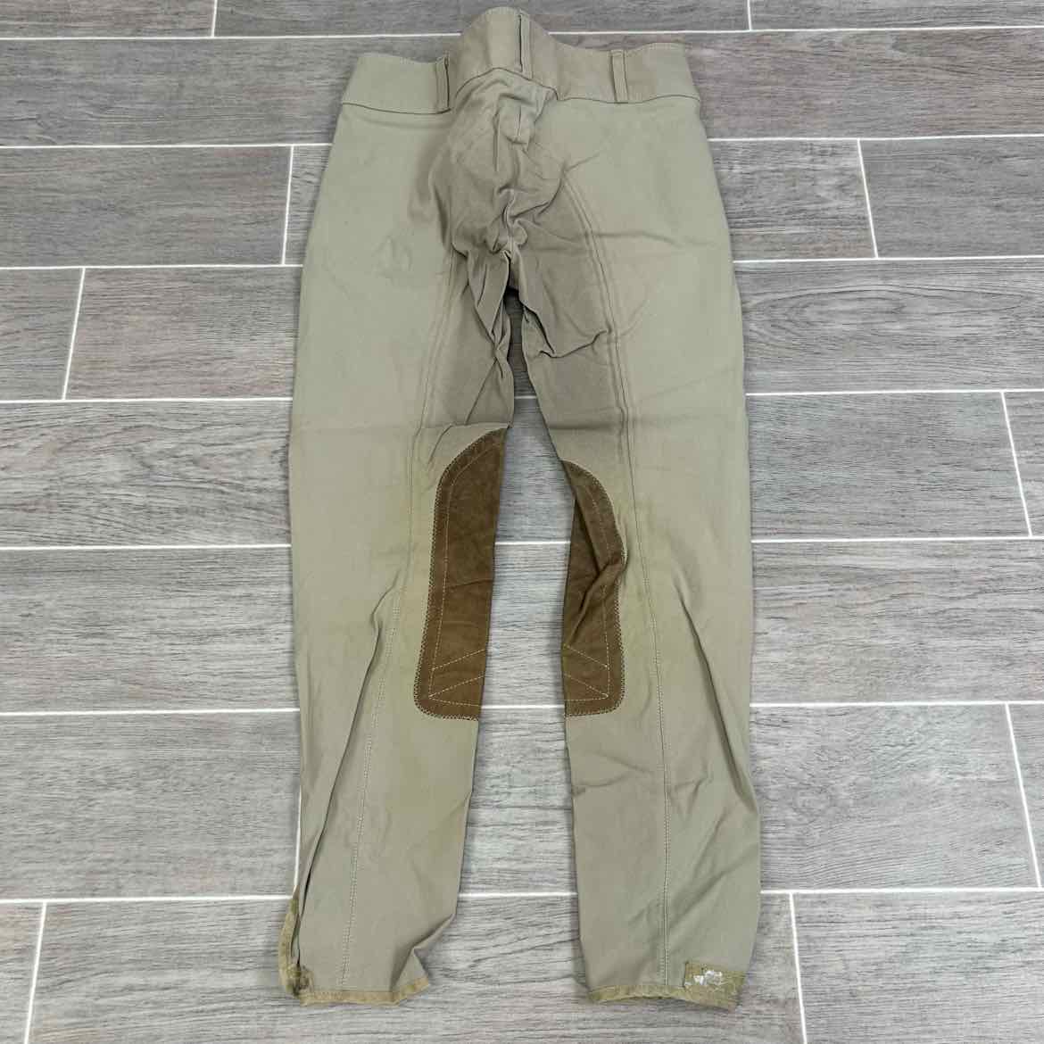 Tailored Sportsman Trophy Hunter Knee Patch Breeches, Size 14