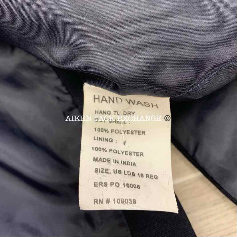 Equistar Show Coat, Size 18 R