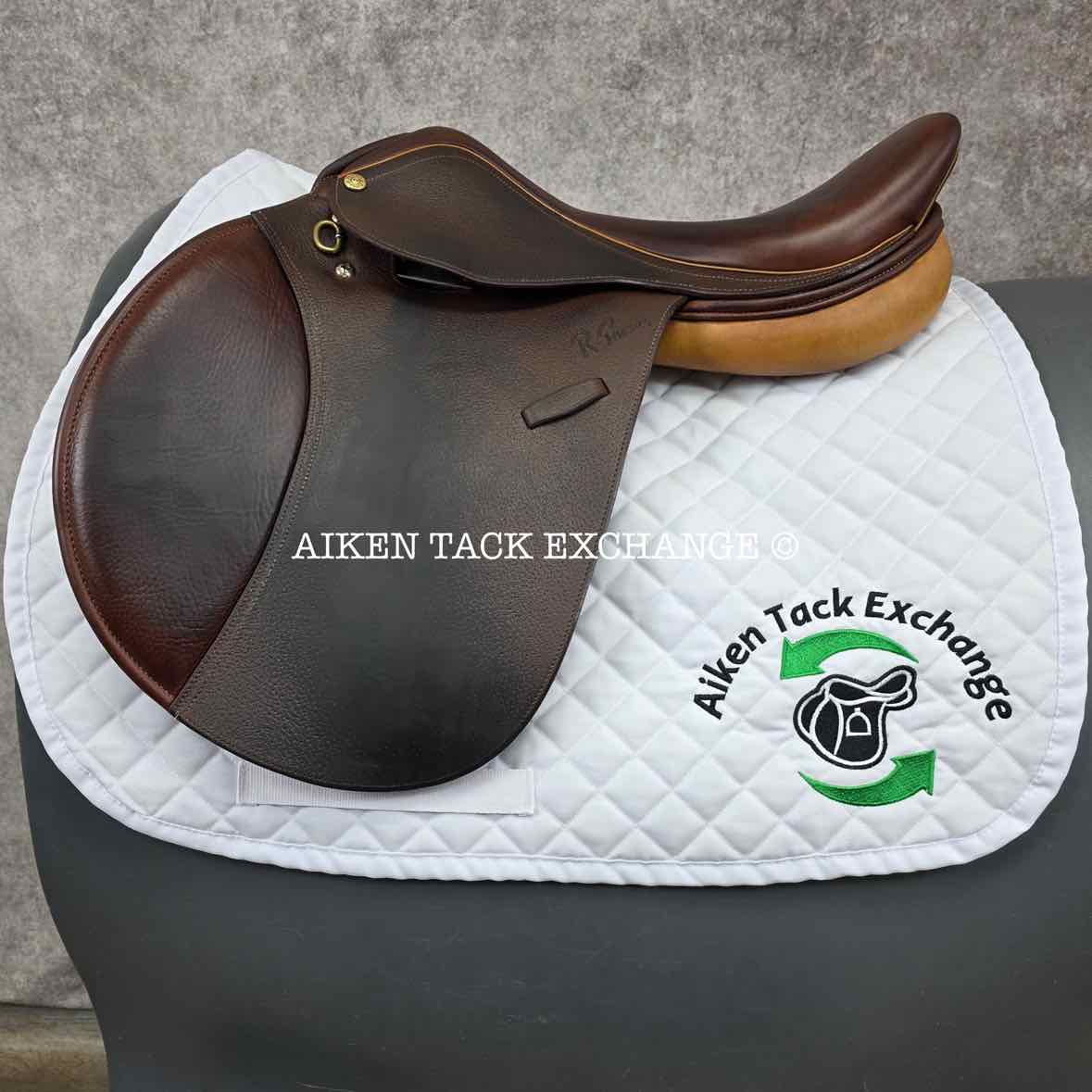 2015 Pessoa Rodrigo Close Contact Jump Saddle, 16" Seat, Adjustable Tree - XCH Changeable Gullet, Foam Panels