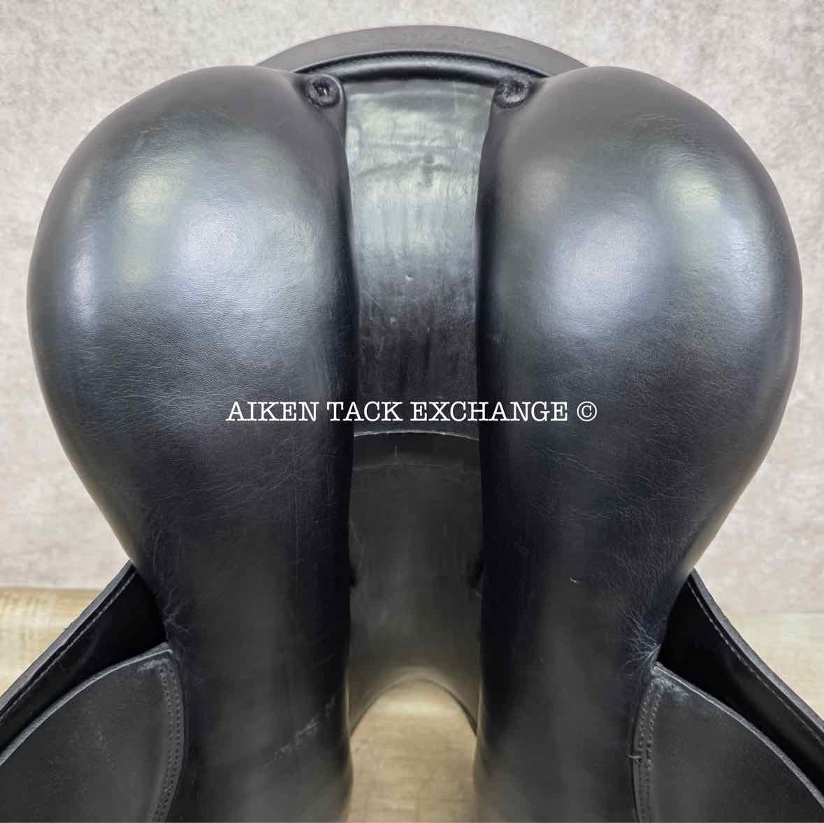 2000 Prestige Dressage 2000 Saddle, 18" Seat, 34 Tree - M/MW, Wool Flocked Panels