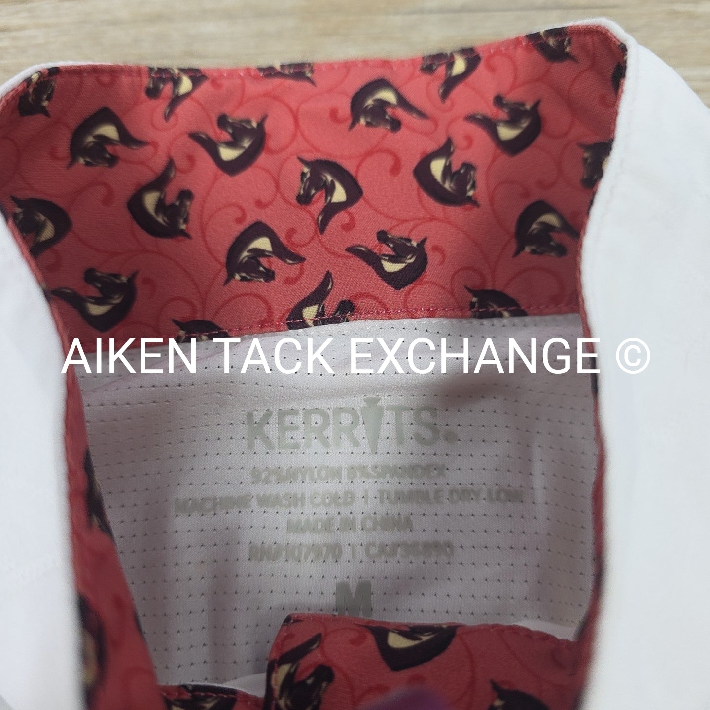 Kerrits Long Sleeve Sun Shirt Show Shirt, size Medium