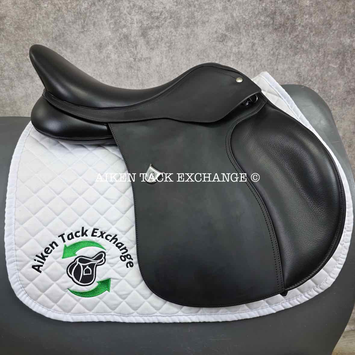 2023 Bates All Purpose Saddle with HART, 17" Seat, Adjustable Tree - Changeable Gullet, CAIR Panels