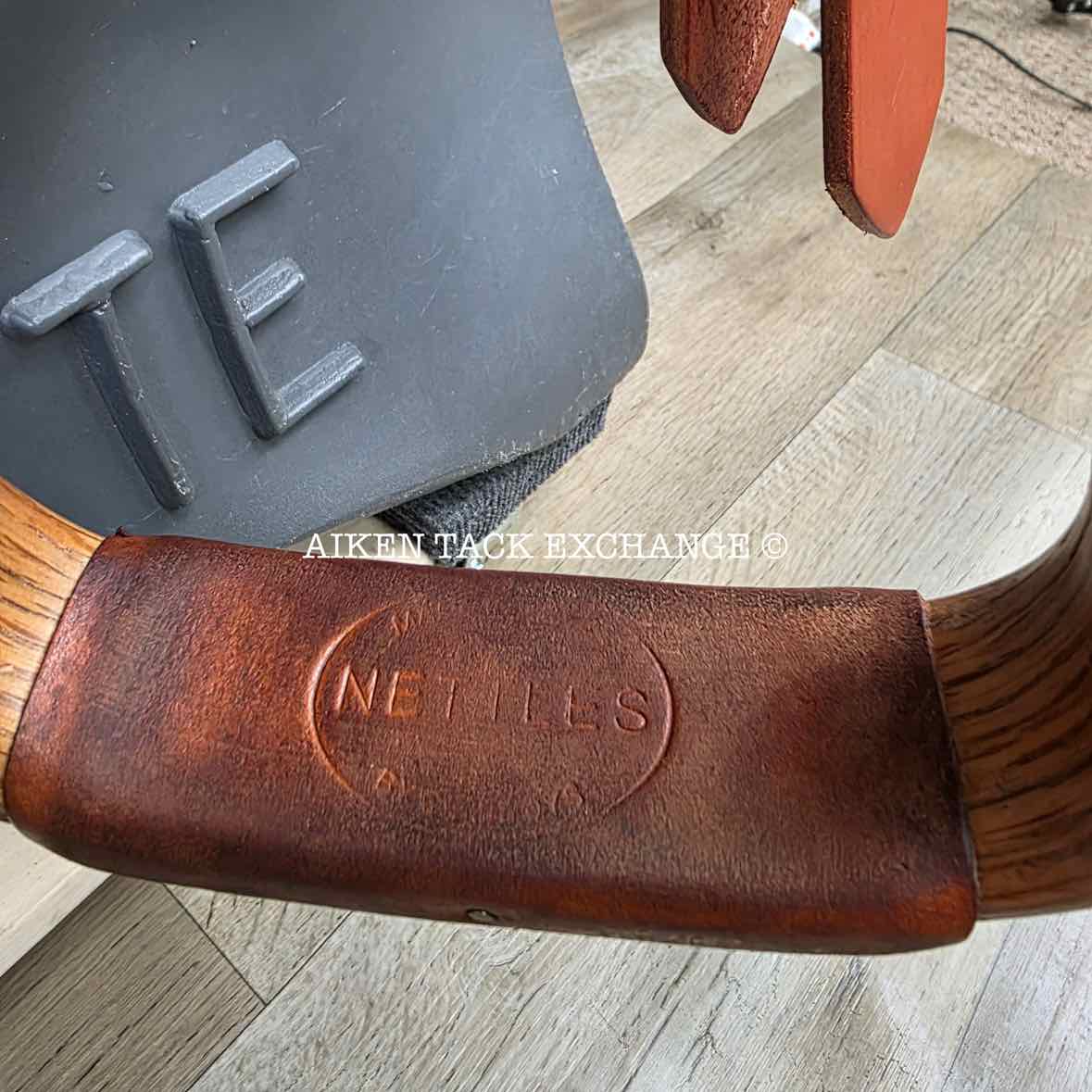 Bob Avila Western Saddle, 15.5" Seat, Regular Tree - Semi QH Bars