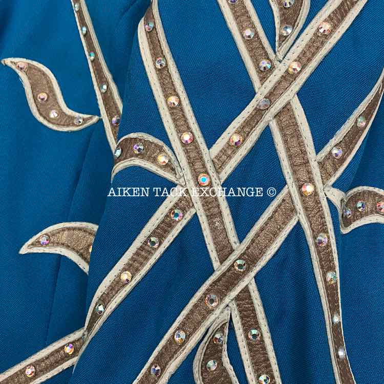 Custom Made Western Full Zip Show Coat and Pant Set, Small