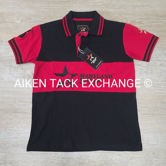 Maryland 5 Star at Fair Hill Short Sleeve Polo Shirt, Size Small