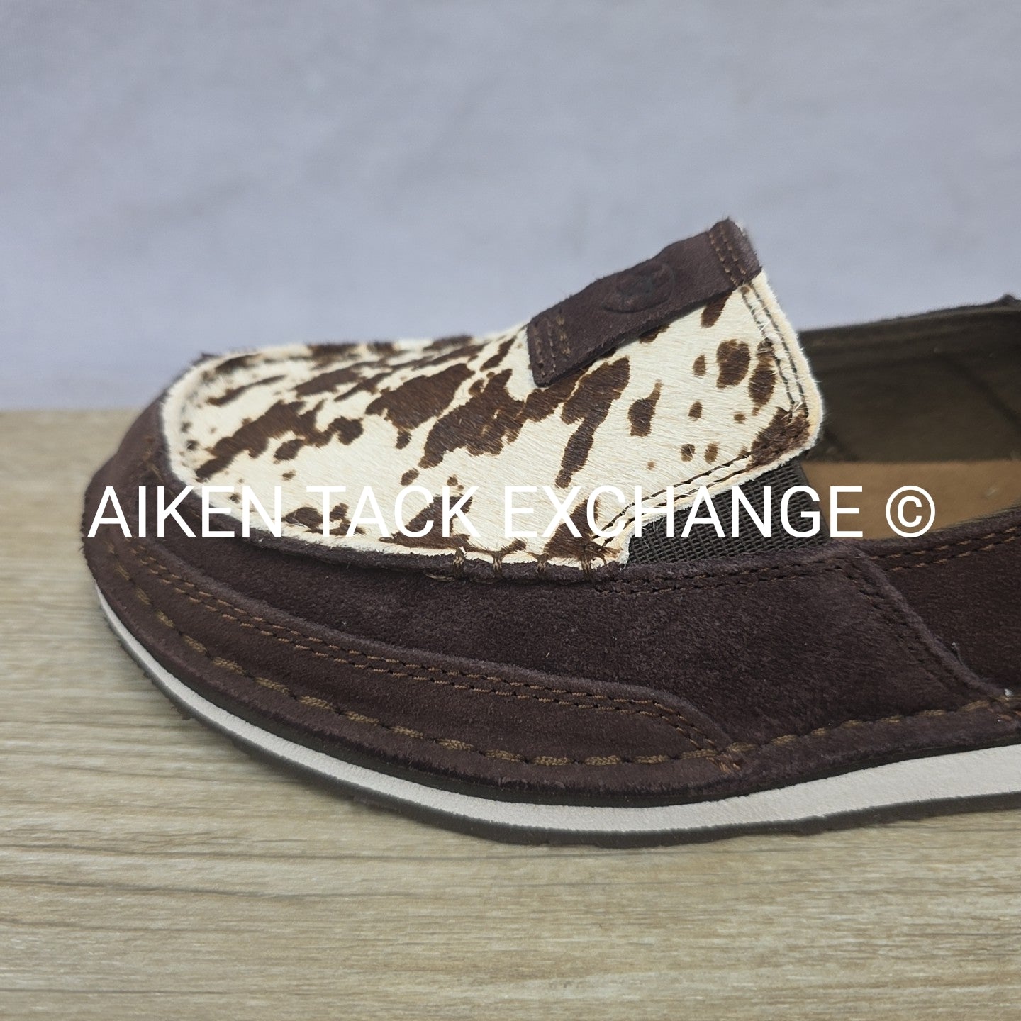 Ariat Chocolate Chip Suede Spotted Hair Cruisers, Brand New, Size 7.5