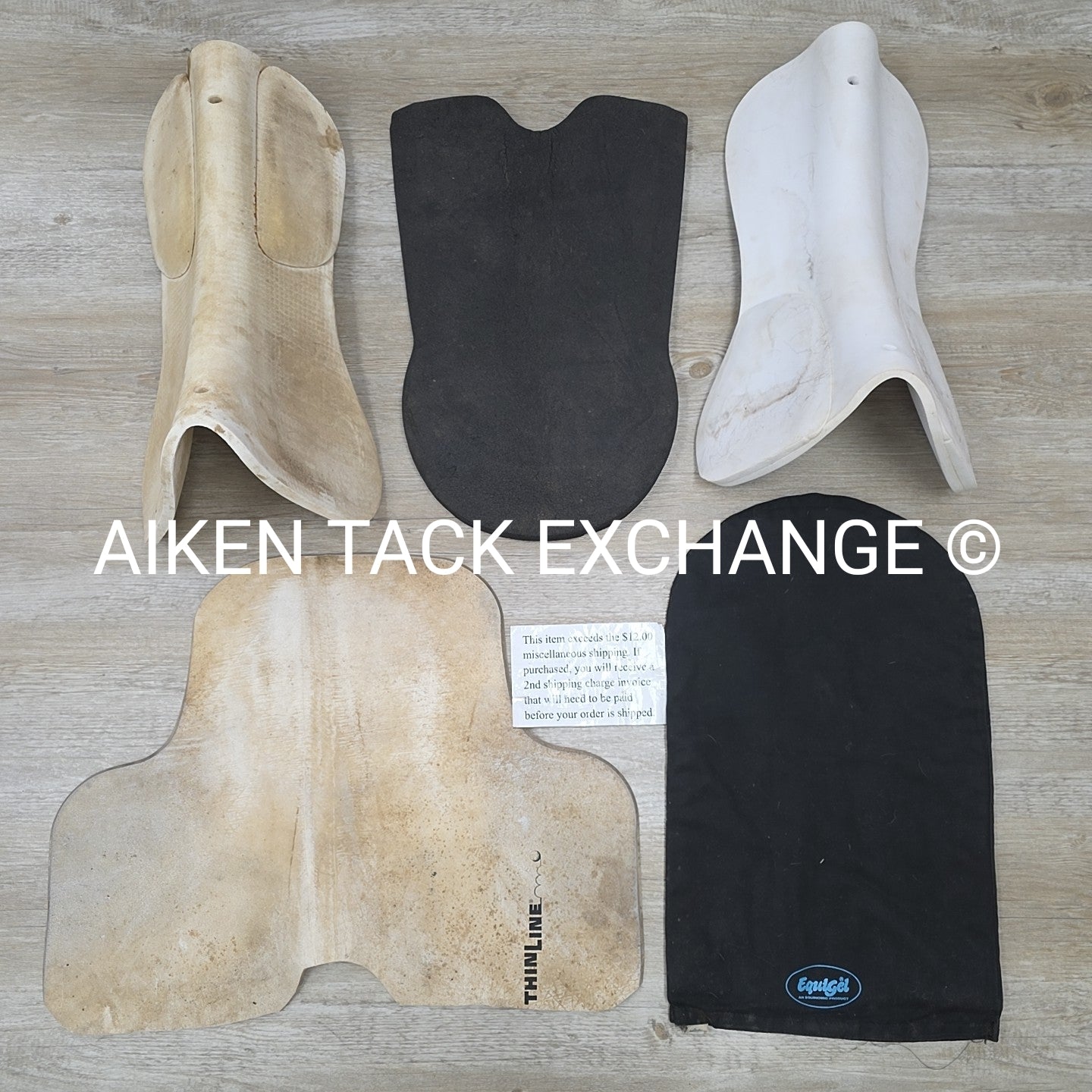BARGAIN BUNDLE: 5 Half Pads, 2 Foam, Equigel, ThinLine, & Cashel Wedge