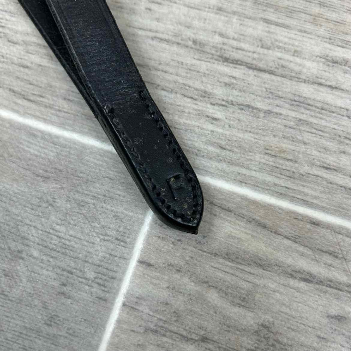 Flat Curb Reins, Black, 60"
