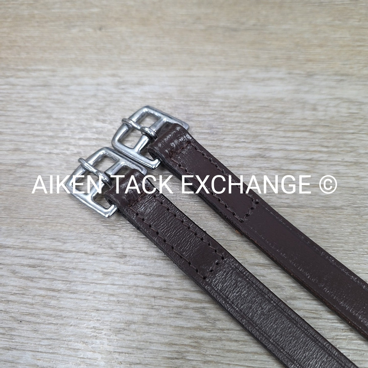 English Stirrup Leathers, Brown, 48"