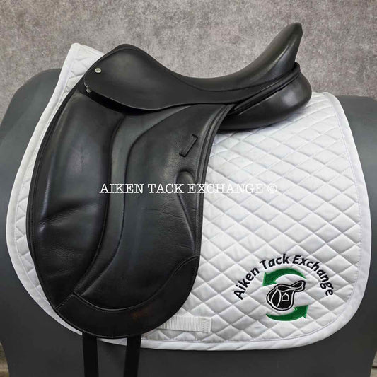 2011 Stackhouse Monoflap Dressage Saddle, 17" Seat, Medium Narrow Tree