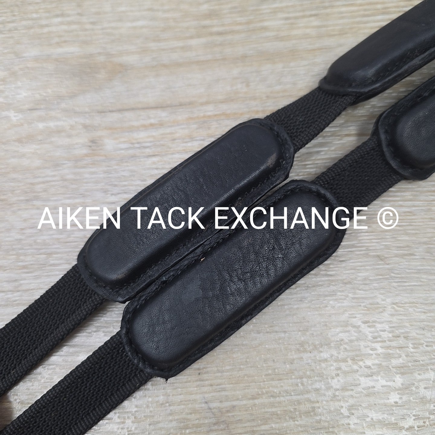 Correct Connect Intermittent Padded Reins, Black, 55"