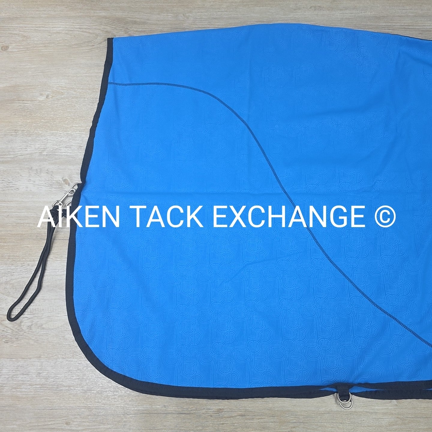 Fenwick Equestrian Softshell Therapeutic Bamboo Blanket, Blue, Size 74"