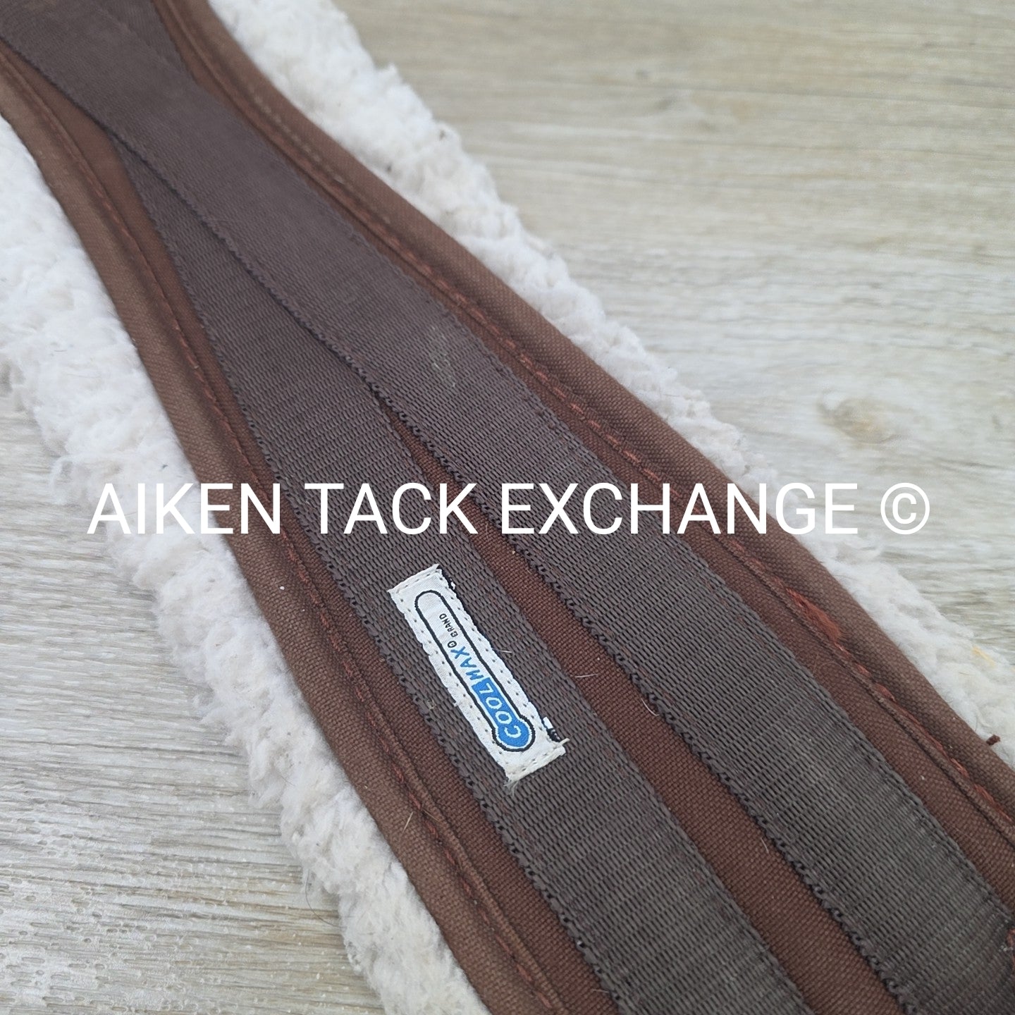 Lettia CoolMax Clik Girth, Brown, 46"