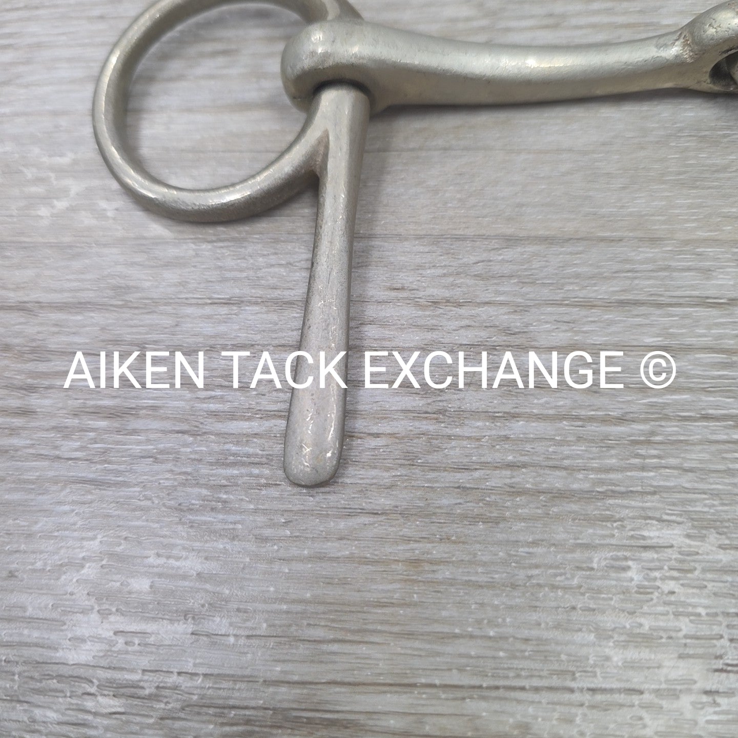 Nickel Single Joint Half Cheek Bit 4.75"
