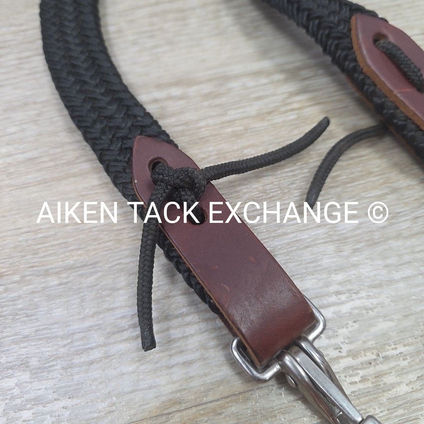 Flat Heavy Duty Rope Reins with Snap Ends