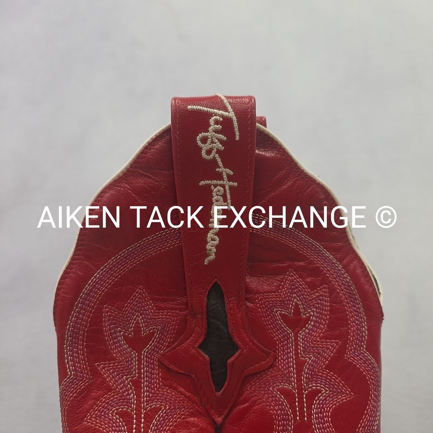 Tuff Hedemen Resistol Western Boots, Size 6.5B