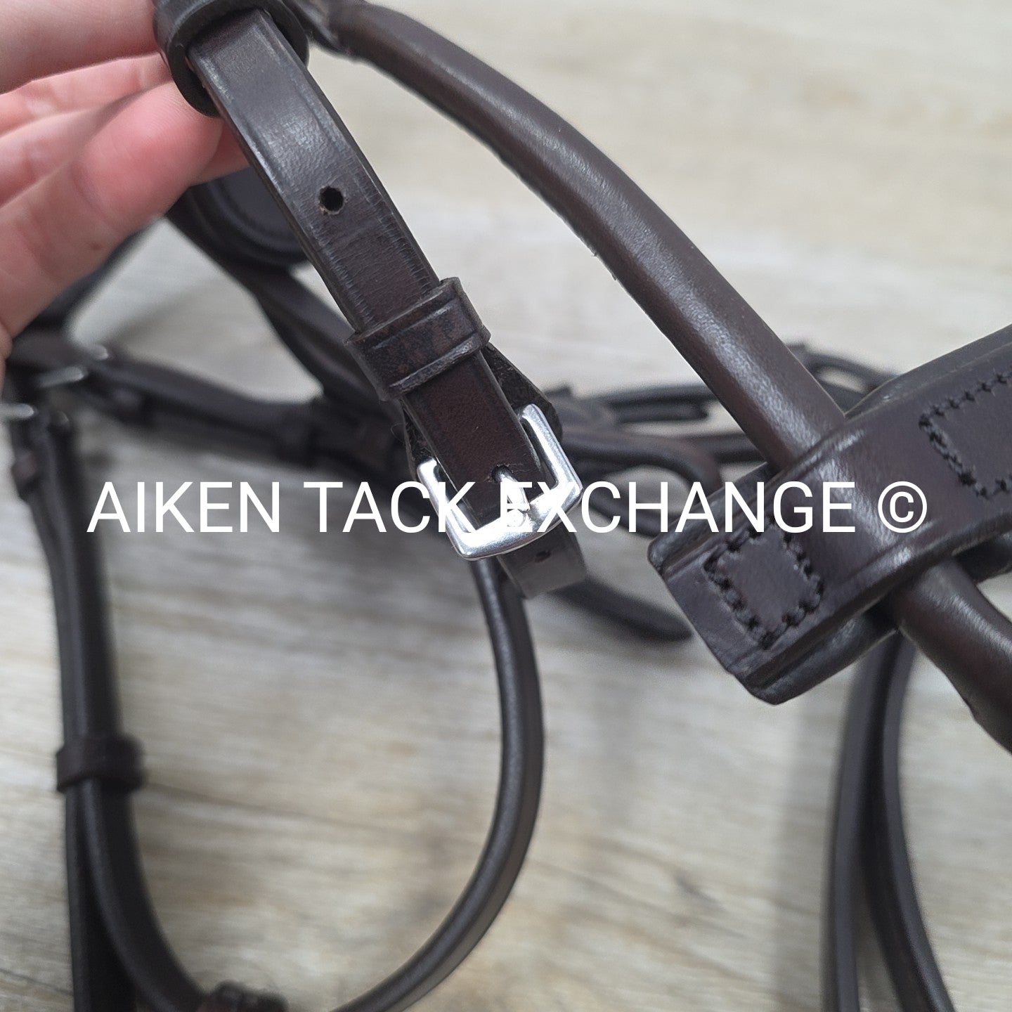 Collegiate ComFiTec Bridle with Reins, Brown, Size Cob