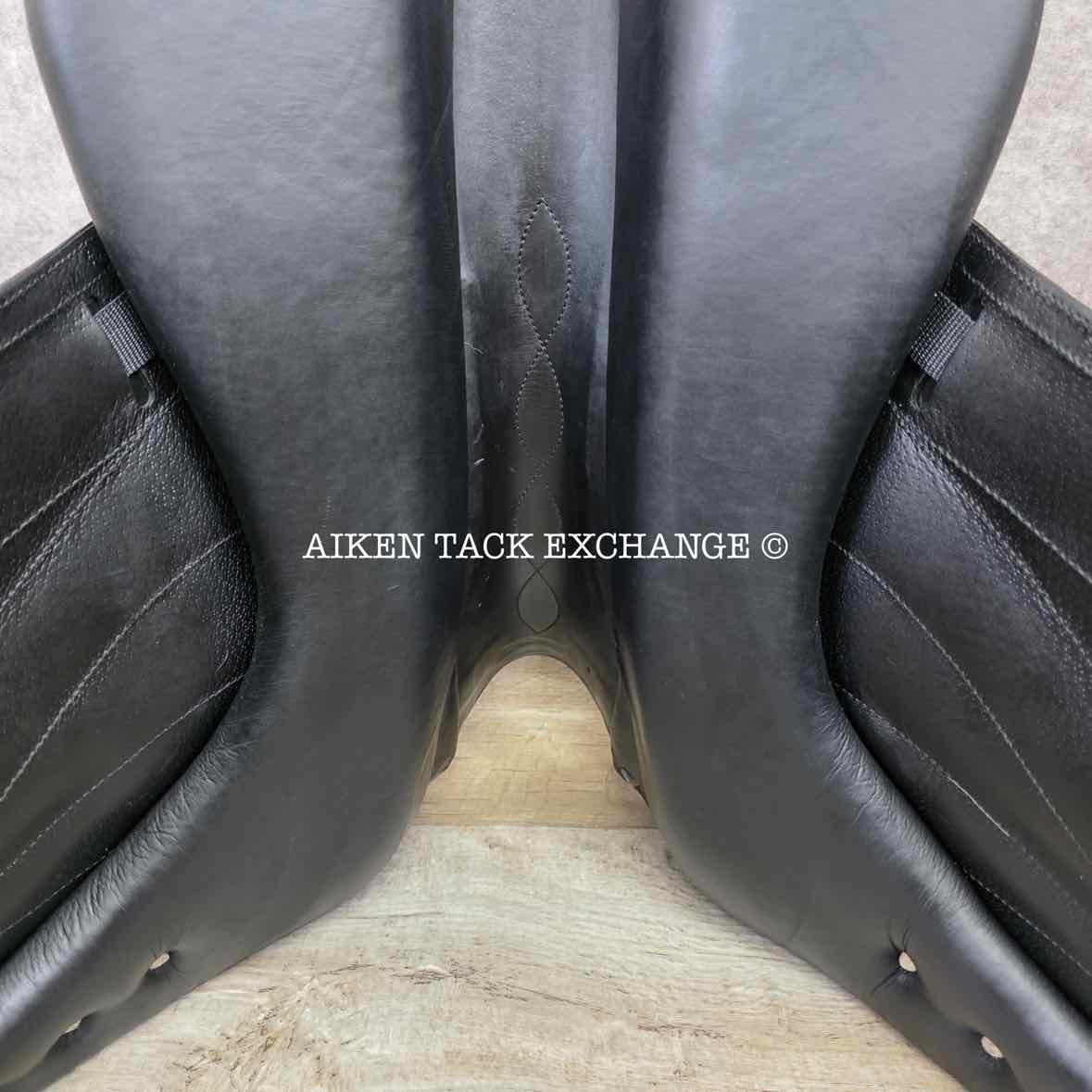 2014 Antares Concept Monoflap Dressage Saddle, 18" Seat, 3R Flap, Medium Wide Tree, Foam Panels, Full Buffalo Leather