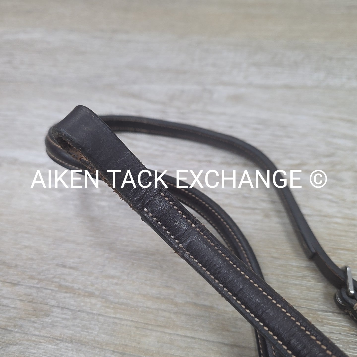Plain Raised Standing Martingale, Brown, Size Pony
