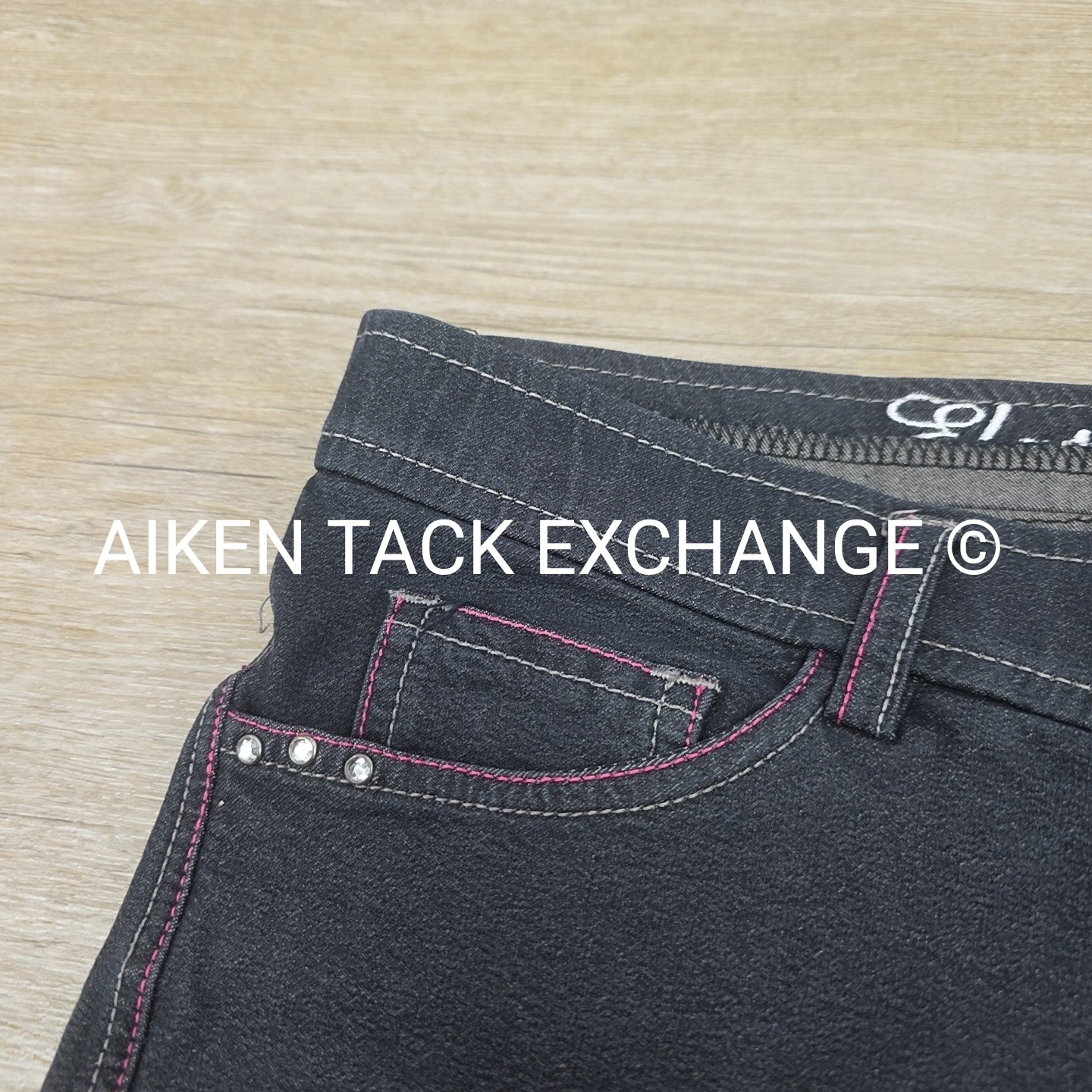 Elation Denim Knee Patch Breeches, Women's 30R