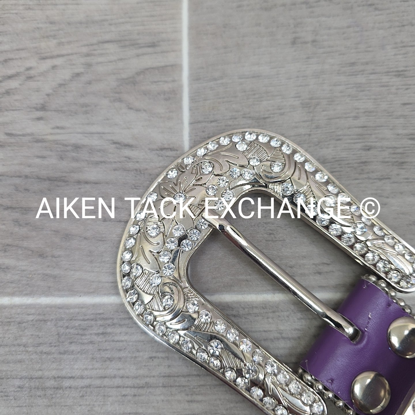 Studded Western Bling Belt, XLarge