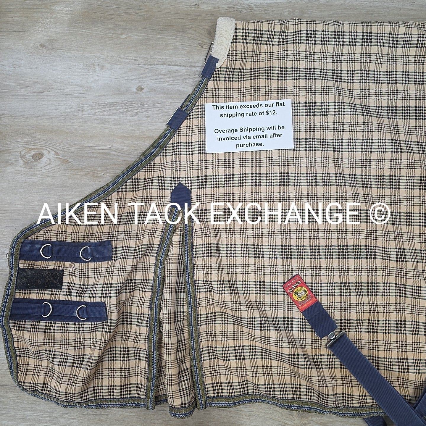 5/A Baker Medium Weight Turnout Blanket, 76"