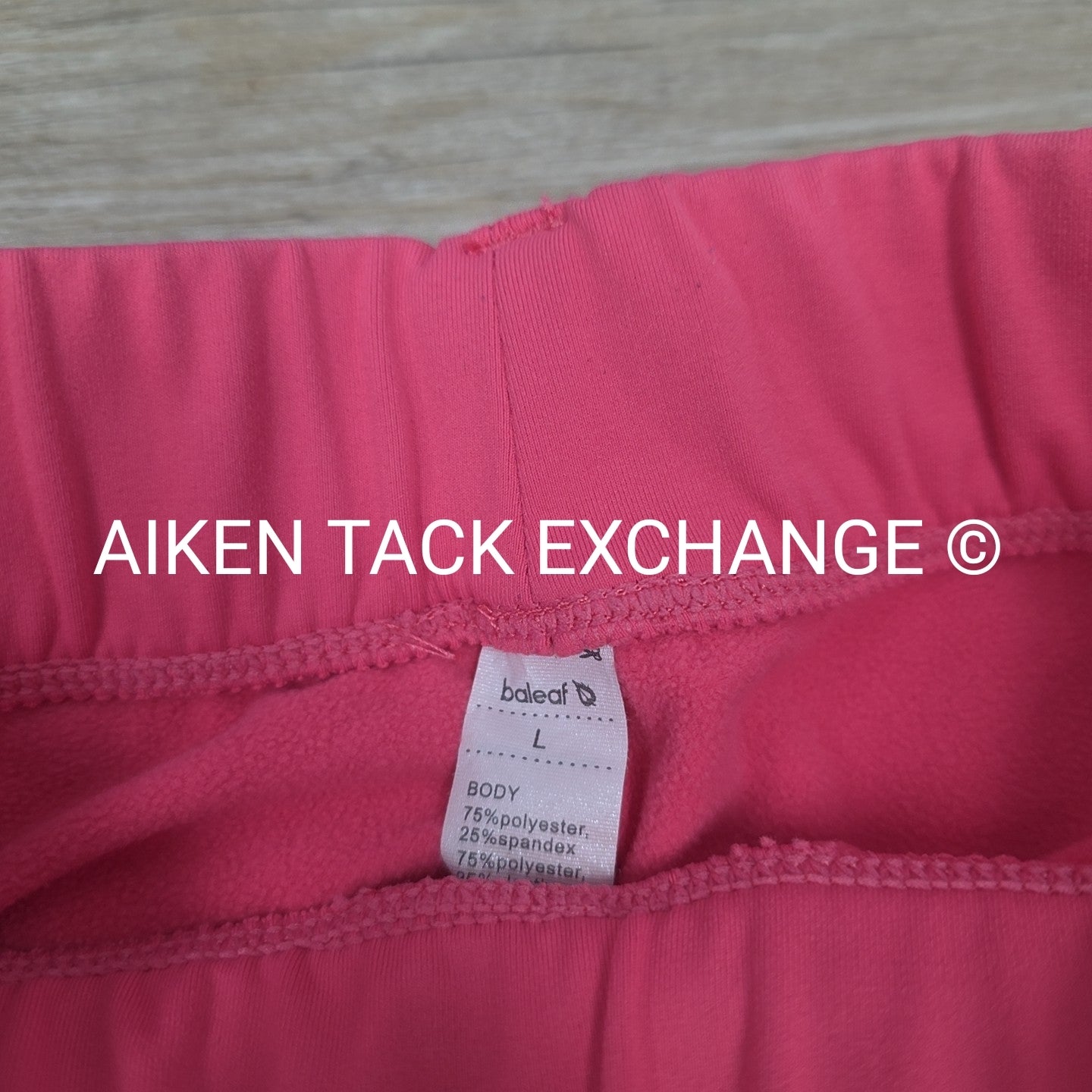 Baleaf Silicone Grip Fleece Lined Tights, Size Large