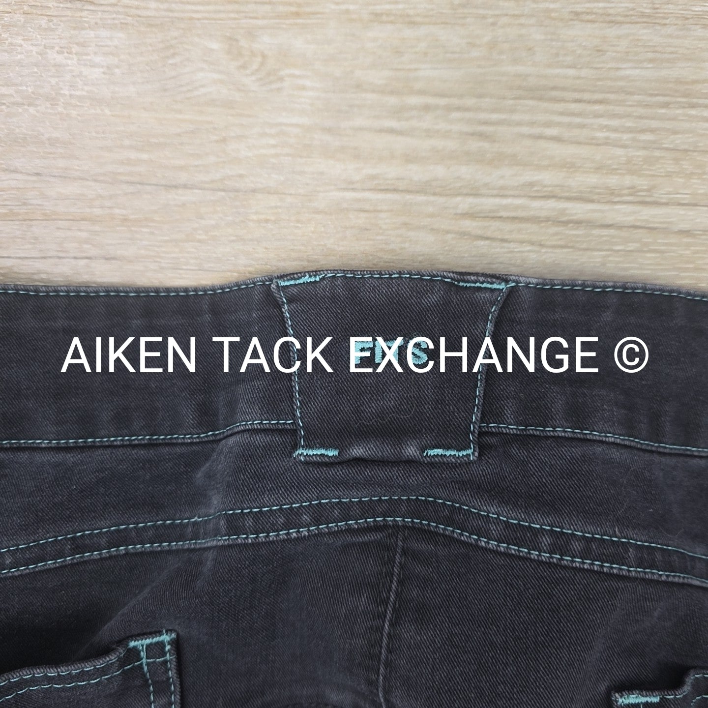 FITS Silicone Grip Full Seat Denim Breeches, Women's XLarge