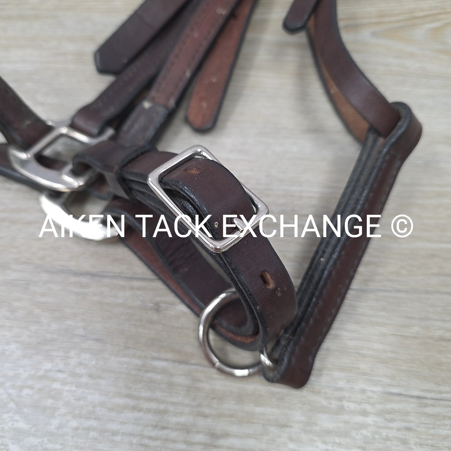 Weaver Leather Halter Bridle, Missing Cheek Pieces, Brown, Size Full