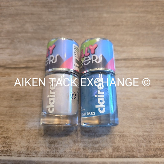 Claire's Jelly Sheers Polish - Set of 2