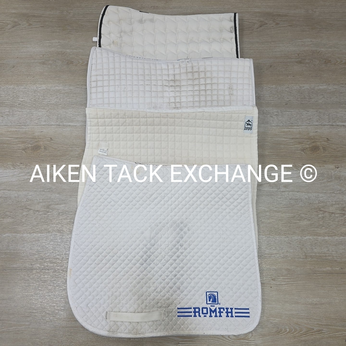 BARGAIN BUNDLE: 4 Dressage Saddle Pads