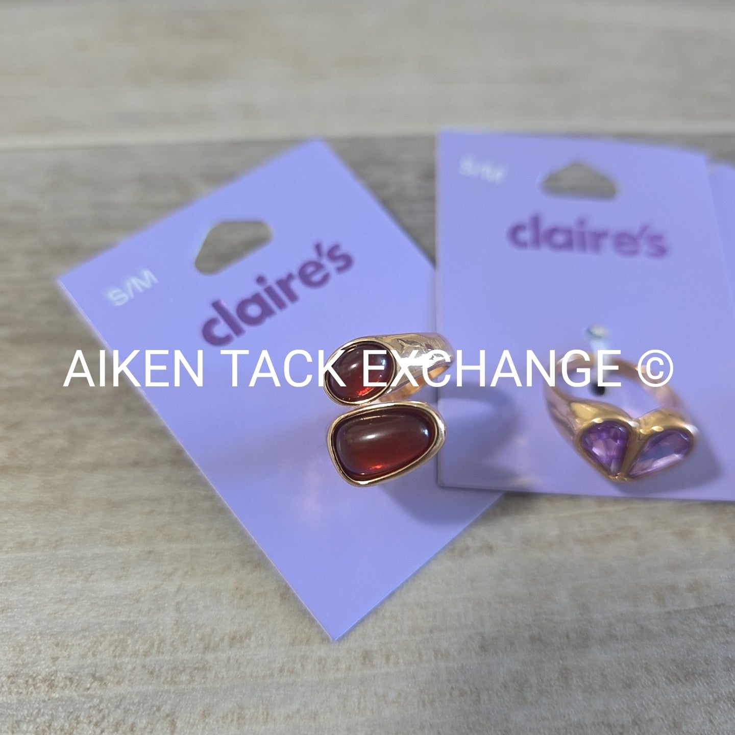 Claire's Rings (3) - Size S/M