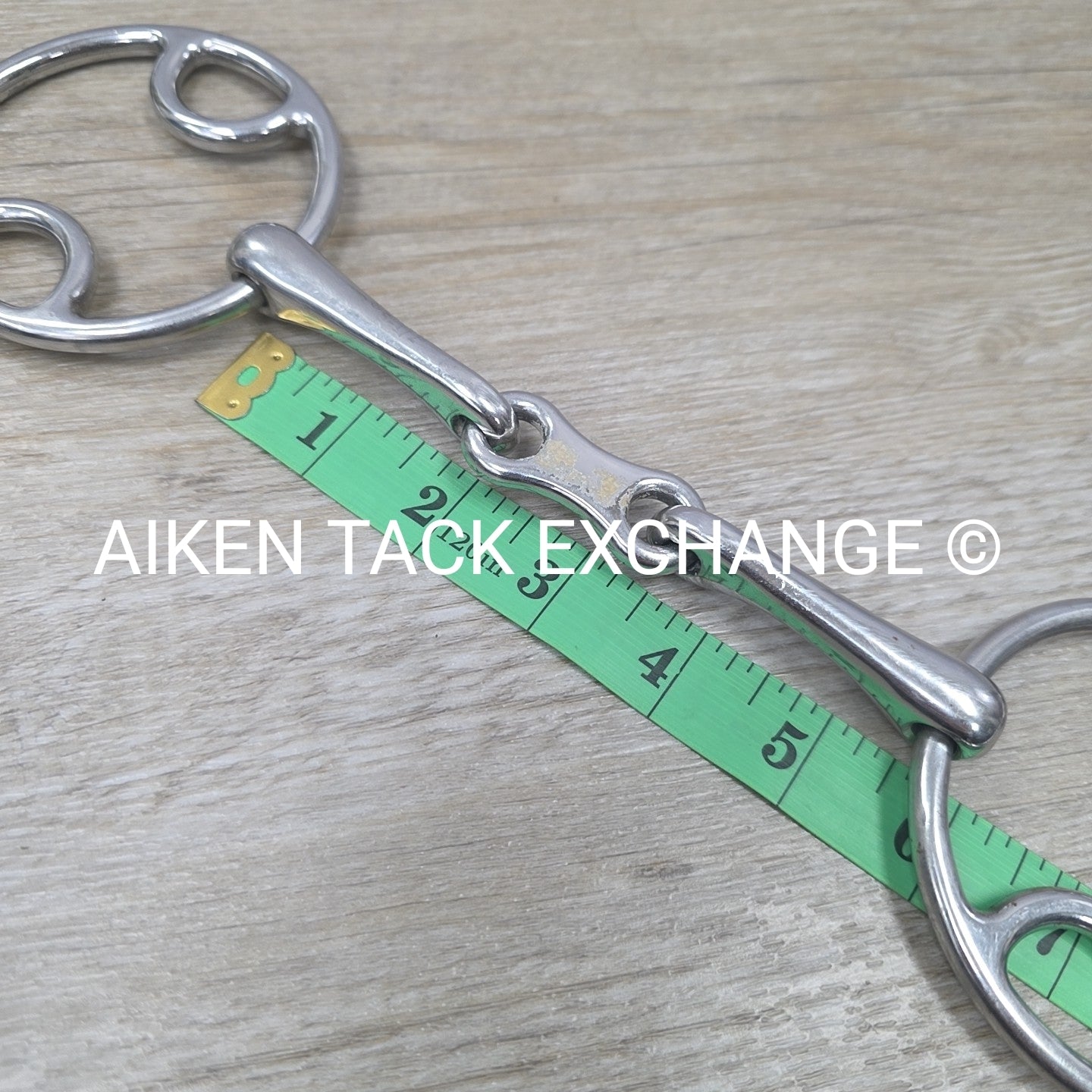 Korsteel French Link Beval Loop Gag Bit 5.5"