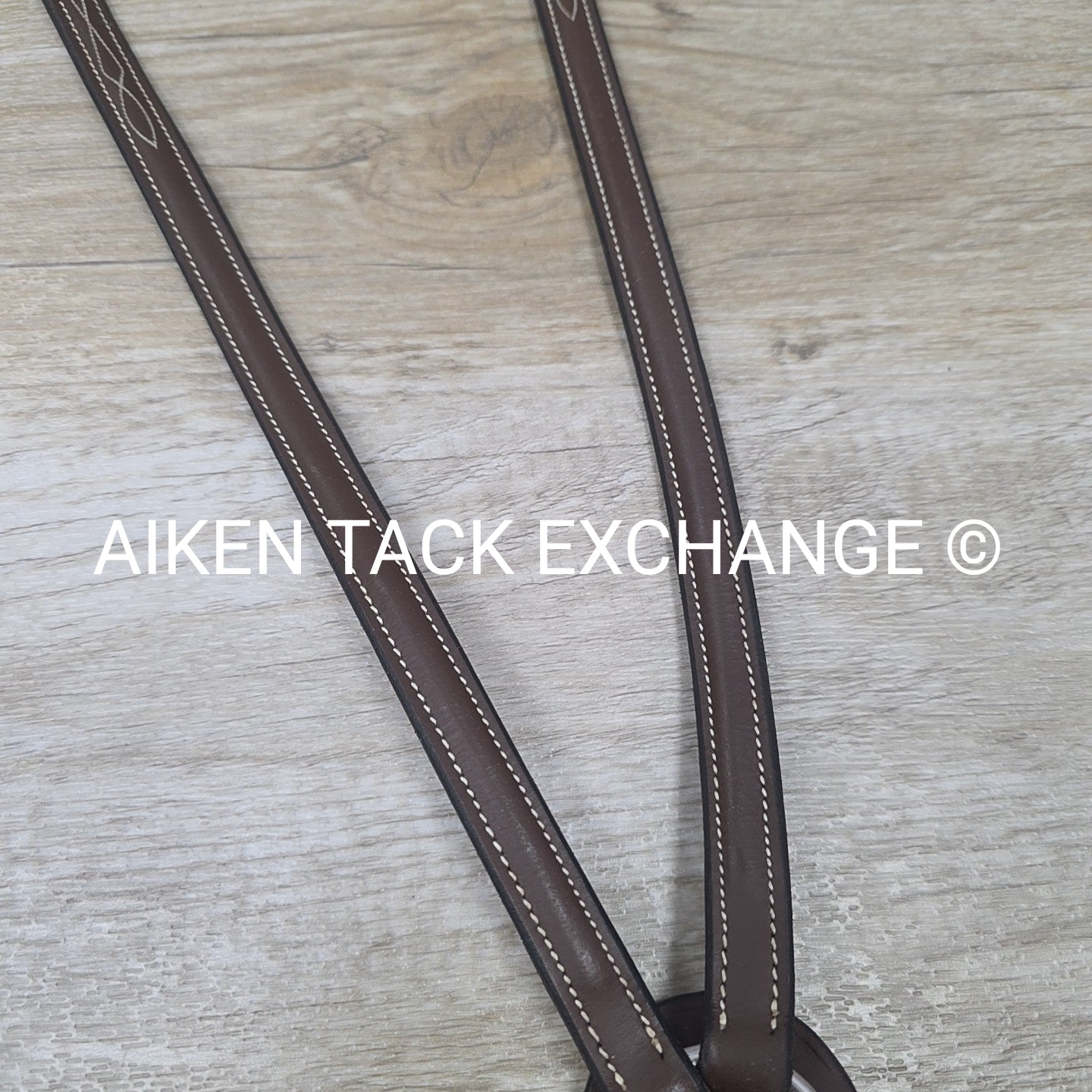 Fancy Stitched Breastplate, Brown, Size Full