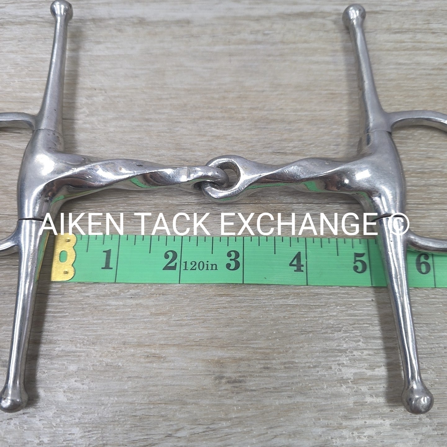 Single Joint Slow Twist Full Cheek Bit 5"