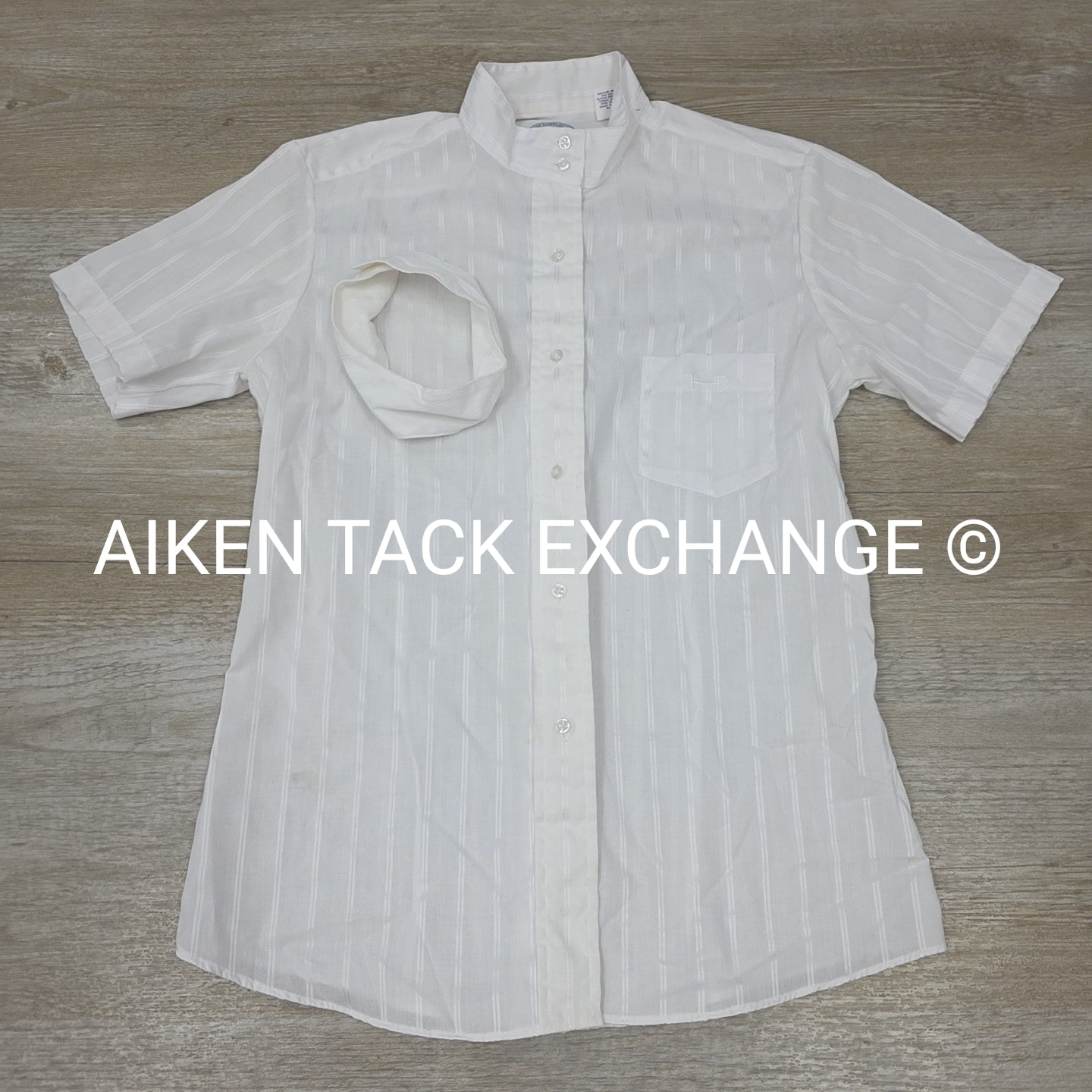 Beaufort Short Sleeve Show Shirt w/ Collar, Size 10/32
