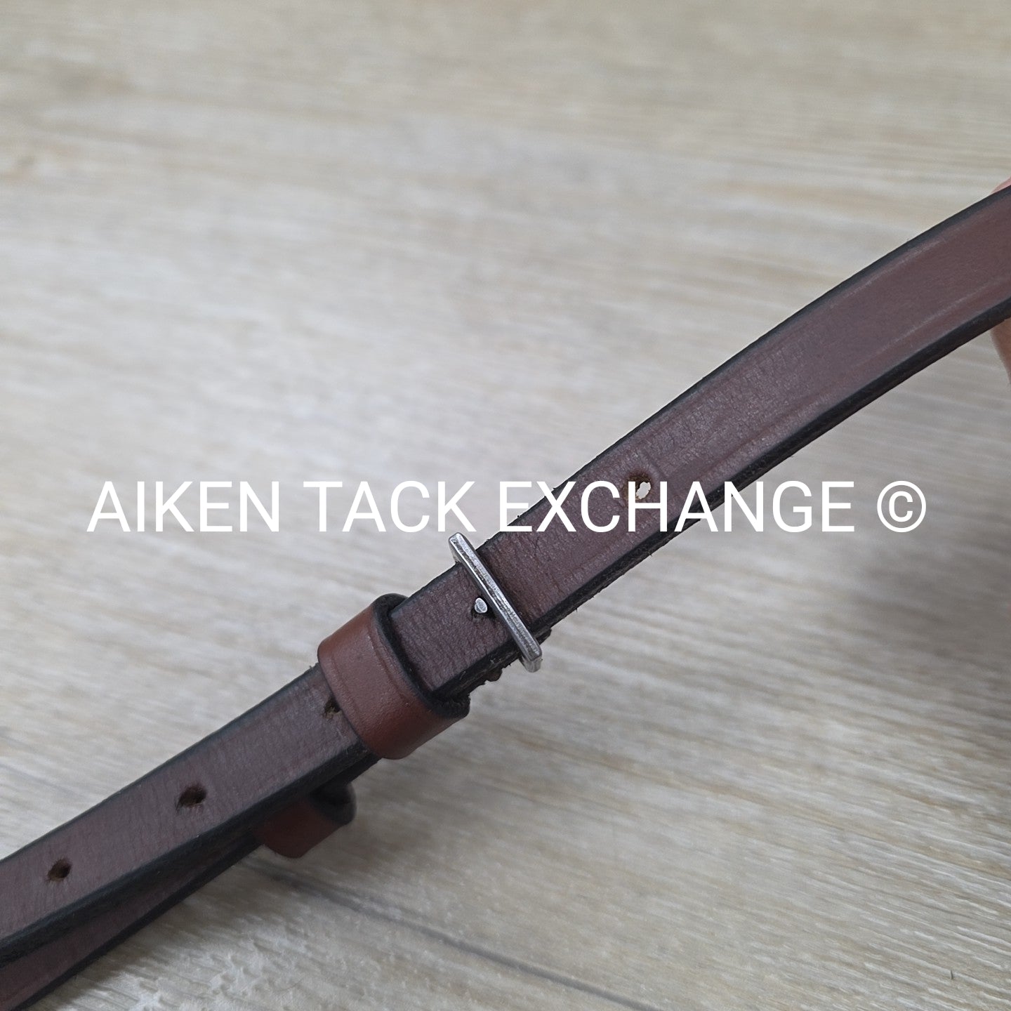 Plain Flat Standing Martingale, Brown, Size Pony