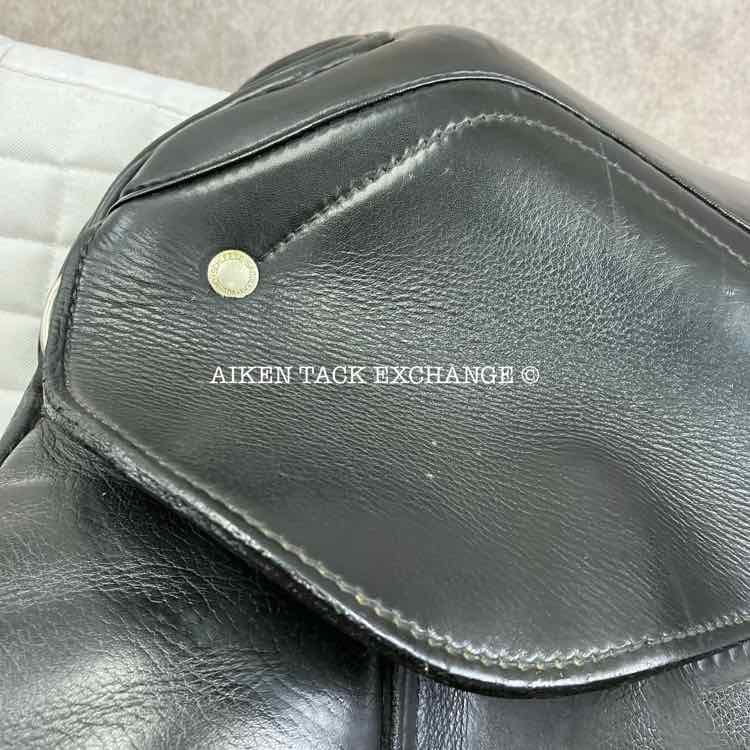 2007 Schleese Infinity Dressage Saddle, 18.5" Seat, Adjustable AdapTree, Wool Flocked Panels